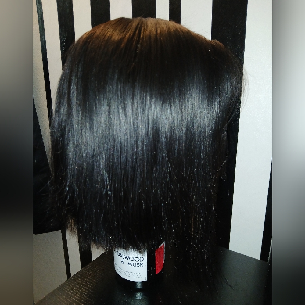 Natural 100% Human Hair Wig - Picture 4 of 5